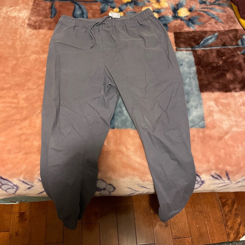 Asos tapered chino joggers grey